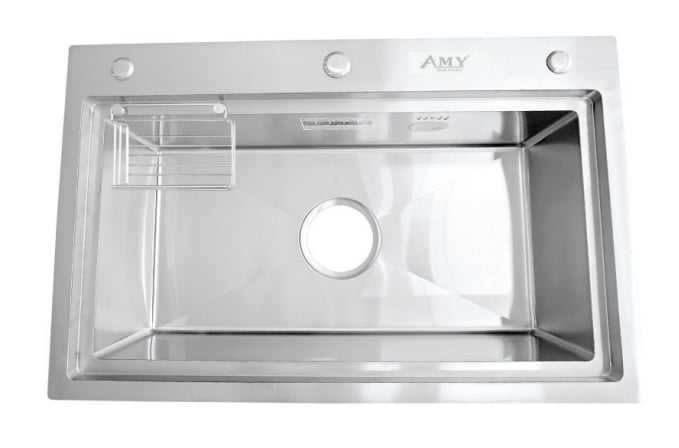 Chậu rửa Inox 1 hố đại AM 8270B